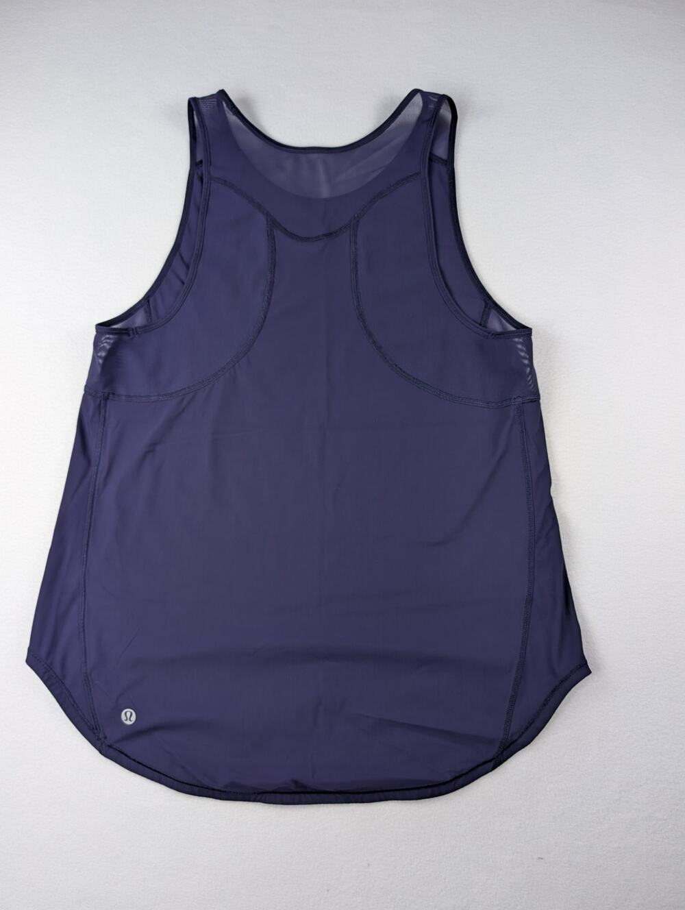 Lululemon Purple Mesh Panel Athletic Running Tank Top